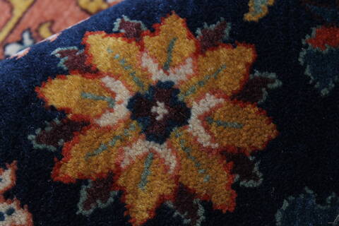 Bakhtiar Multicolor Hand Knotted 89 X 116  Area Rug 250-22094 Image 2