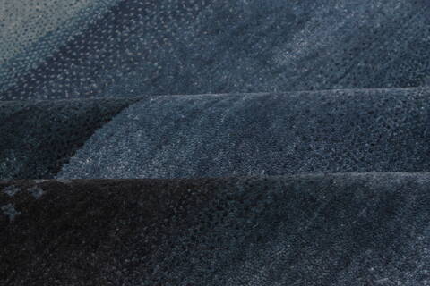 Gabbeh Blue Hand Knotted 91 X 1111  Area Rug 250-22141 Image 14