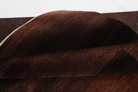 Gabbeh Brown Hand Knotted 811 X 126  Area Rug 250-22210 Image 13