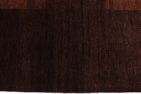 Gabbeh Brown Hand Knotted 811 X 126  Area Rug 250-22210 Image 3