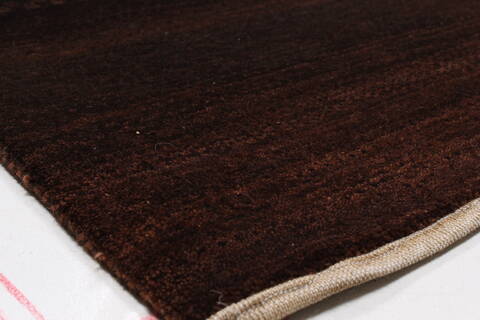Gabbeh Brown Hand Knotted 811 X 126  Area Rug 250-22210 Image 5