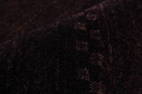 Gabbeh Brown Hand Knotted 811 X 126  Area Rug 250-22210 Image 7