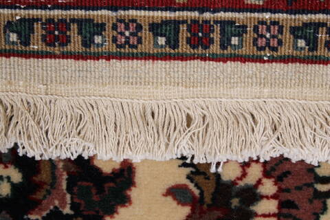 Semnan Beige Hand Knotted 56 X 143  Area Rug 250-22247 Image 14