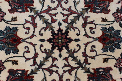 Semnan Beige Hand Knotted 56 X 143  Area Rug 250-22247 Image 1