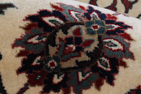 Semnan Beige Hand Knotted 56 X 143  Area Rug 250-22247 Image 5