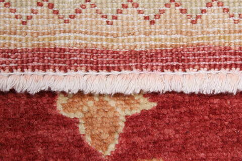 Pishavar Brown Runner Hand Knotted 29 X 1311  Area Rug 250-22280 Image 16