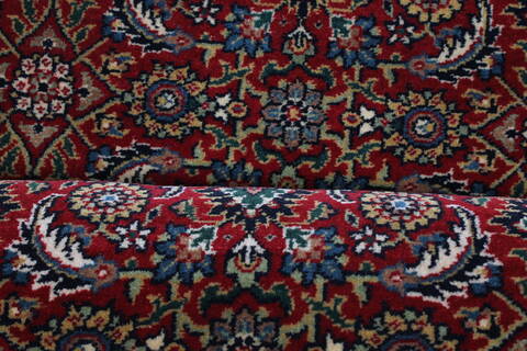 Herati Red Runner Hand Knotted 26 X 135  Area Rug 250-22413 Image 15