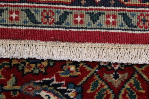 Herati Red Runner Hand Knotted 26 X 135  Area Rug 250-22413 Image 2