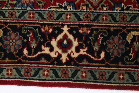 Herati Red Runner Hand Knotted 26 X 135  Area Rug 250-22413 Image 4