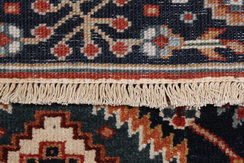 Karajeh Red Runner Hand Knotted 21 X 99  Area Rug 250-22651 Image 3