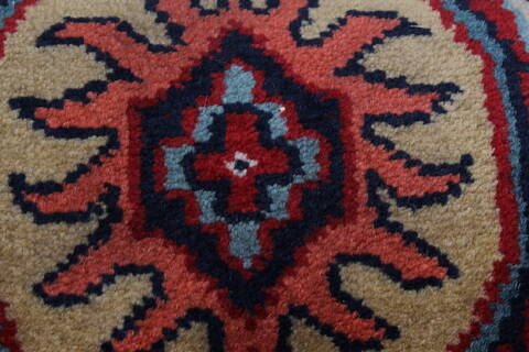 Semnan Red Runner Hand Knotted 25 X 910  Area Rug 250-22922 Image 8