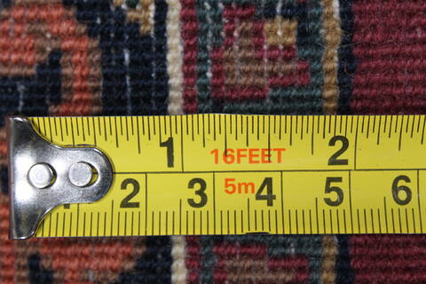 Semnan Red Runner Hand Knotted 28 X 107  Area Rug 250-22924 Image 1