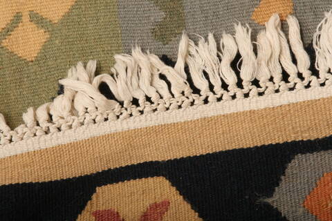 Kilim Blue Flat Woven 104 X 1511  Area Rug 100-22935 Image 8