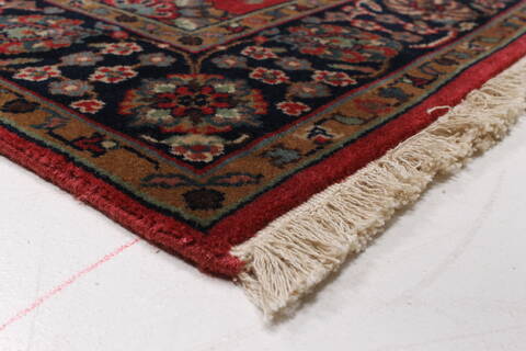 Kashmir Red Runner Hand Knotted 27 X 95  Area Rug 250-22944 Image 4