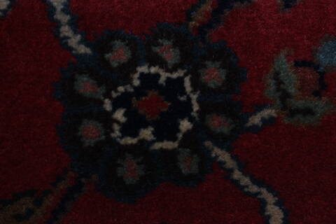 Kashmir Red Runner Hand Knotted 27 X 95  Area Rug 250-22944 Image 6