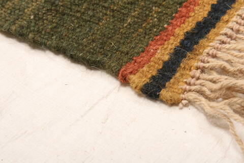 Kilim Brown Flat Woven 69 X 99  Area Rug 100-22955 Image 8