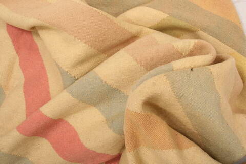 Kilim Brown Flat Woven 81 X 116  Area Rug 100-22959 Image 1