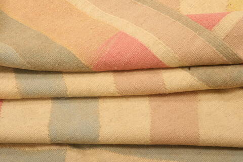 Kilim Brown Flat Woven 81 X 116  Area Rug 100-22959 Image 4