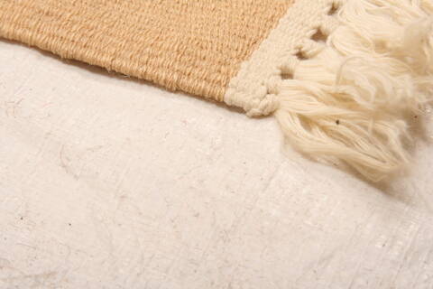 Aubusson Beige Flat Woven 82 X 112  Area Rug 100-22961 Image 7