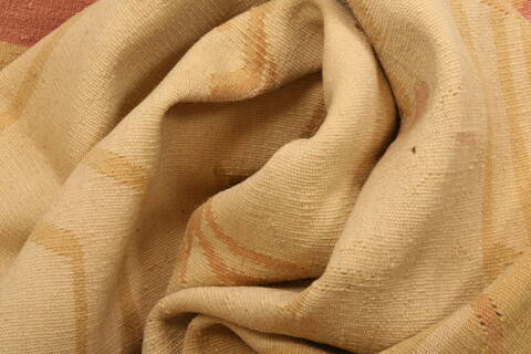 Aubusson Brown Flat Woven 100 X 131  Area Rug 100-22962 Image 2