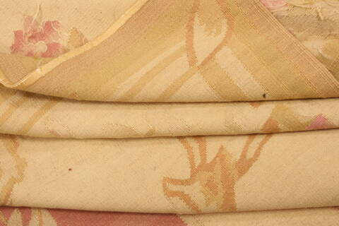 Aubusson Brown Flat Woven 100 X 131  Area Rug 100-22962 Image 5