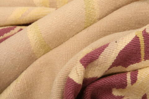 Aubusson Brown Flat Woven 90 X 126  Area Rug 100-22963 Image 2