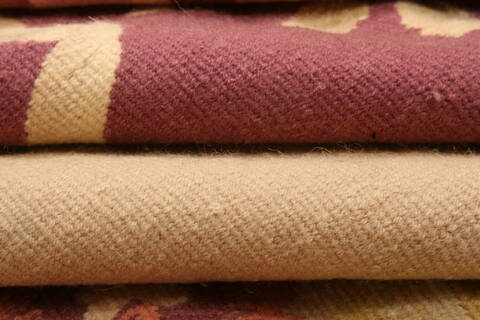 Aubusson Brown Flat Woven 90 X 126  Area Rug 100-22963 Image 3
