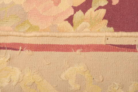 Aubusson Brown Flat Woven 90 X 126  Area Rug 100-22963 Image 7