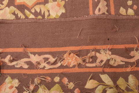 Aubusson Purple Square Flat Woven 911 X 107  Area Rug 100-22969 Image 7