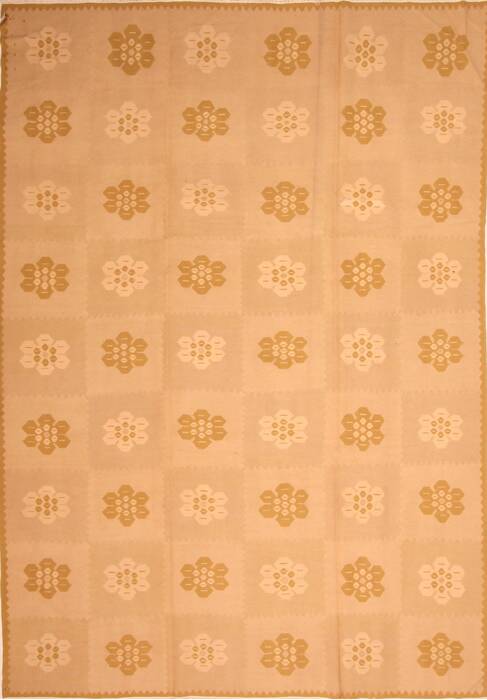 Kilim Beige Flat Woven 90 X 124  Area Rug 100-22986 Image 0