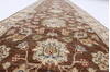 Ziegler Brown Runner Hand Knotted 25 X 104  Area Rug 250-22987 Thumb 1