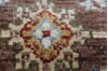 Ziegler Brown Runner Hand Knotted 25 X 104  Area Rug 250-22987 Thumb 7