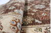 Ziegler Brown Runner Hand Knotted 25 X 104  Area Rug 250-22987 Thumb 9
