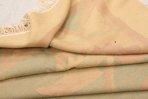 Kilim Beige Flat Woven 80 X 100  Area Rug 100-22989 Image 6