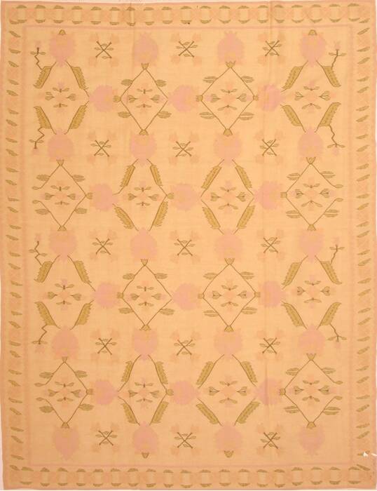 Kilim Beige Flat Woven 80 X 100  Area Rug 100-22989 Image 0