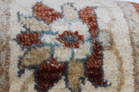 Zanjan Brown Runner Hand Knotted 27 X 911  Area Rug 250-22991 Image 8