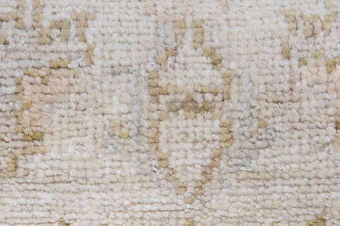 Chobi Beige Runner Hand Knotted 25 X 98  Area Rug 250-23004 Image 10