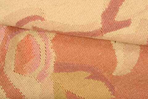 Aubusson Red Flat Woven 910 X 135  Area Rug 100-23037 Image 3