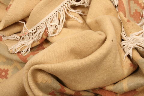 Kilim Brown Flat Woven 56 X 89  Area Rug 100-23041 Image 3