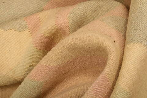 Kilim Green Flat Woven 80 X 95  Area Rug 100-23045 Image 1