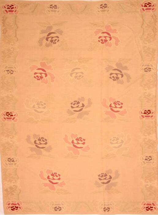Kilim Brown Flat Woven 711 X 1111  Area Rug 100-23050 Image 0