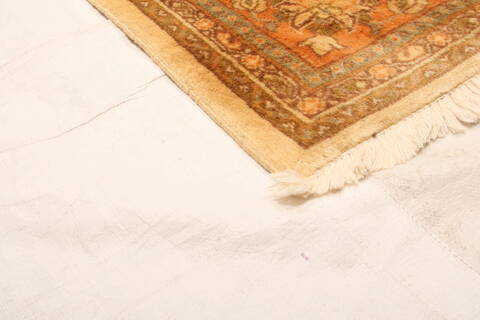 Sarouk Brown Flat Woven 71 X 101  Area Rug 100-23054 Image 8