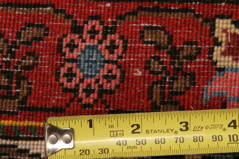 Bakhtiar Red Hand Knotted 68 X 103  Area Rug 100-23061 Image 6