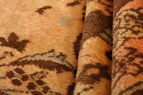 Mehravan Brown Hand Knotted 68 X 96  Area Rug 100-23073 Image 2