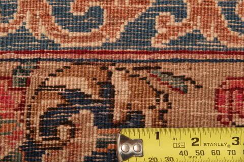 Yazd Red Hand Knotted 68 X 94  Area Rug 100-23074 Image 1