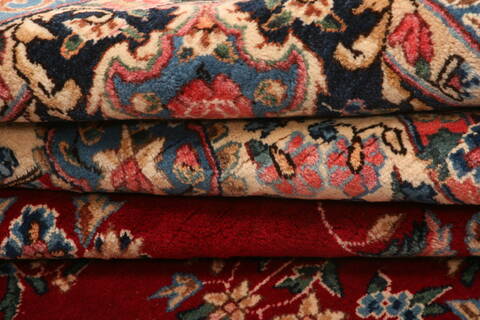 Yazd Red Hand Knotted 68 X 94  Area Rug 100-23074 Image 8