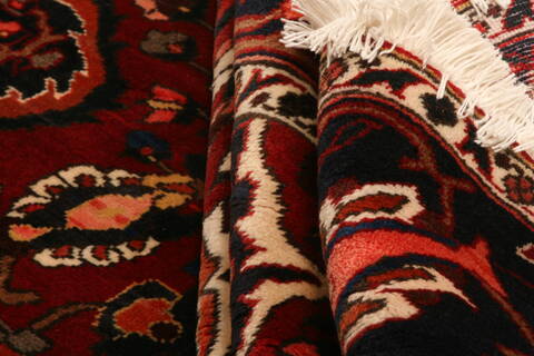 Mazlaghan Red Hand Knotted 73 X 108  Area Rug 100-23076 Image 4