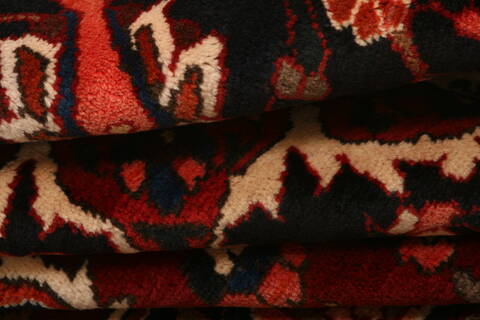 Mazlaghan Red Hand Knotted 73 X 108  Area Rug 100-23076 Image 6