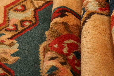 Bakhtiar Brown Hand Knotted 73 X 102  Area Rug 100-23078 Image 3
