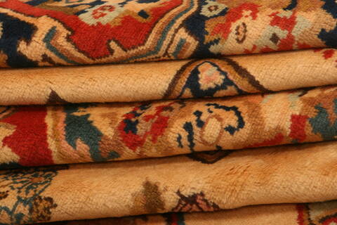 Bakhtiar Brown Hand Knotted 73 X 102  Area Rug 100-23078 Image 6